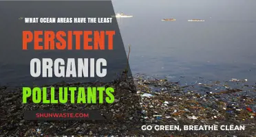 Ocean Depths: Lowest Organic Pollutant Zones