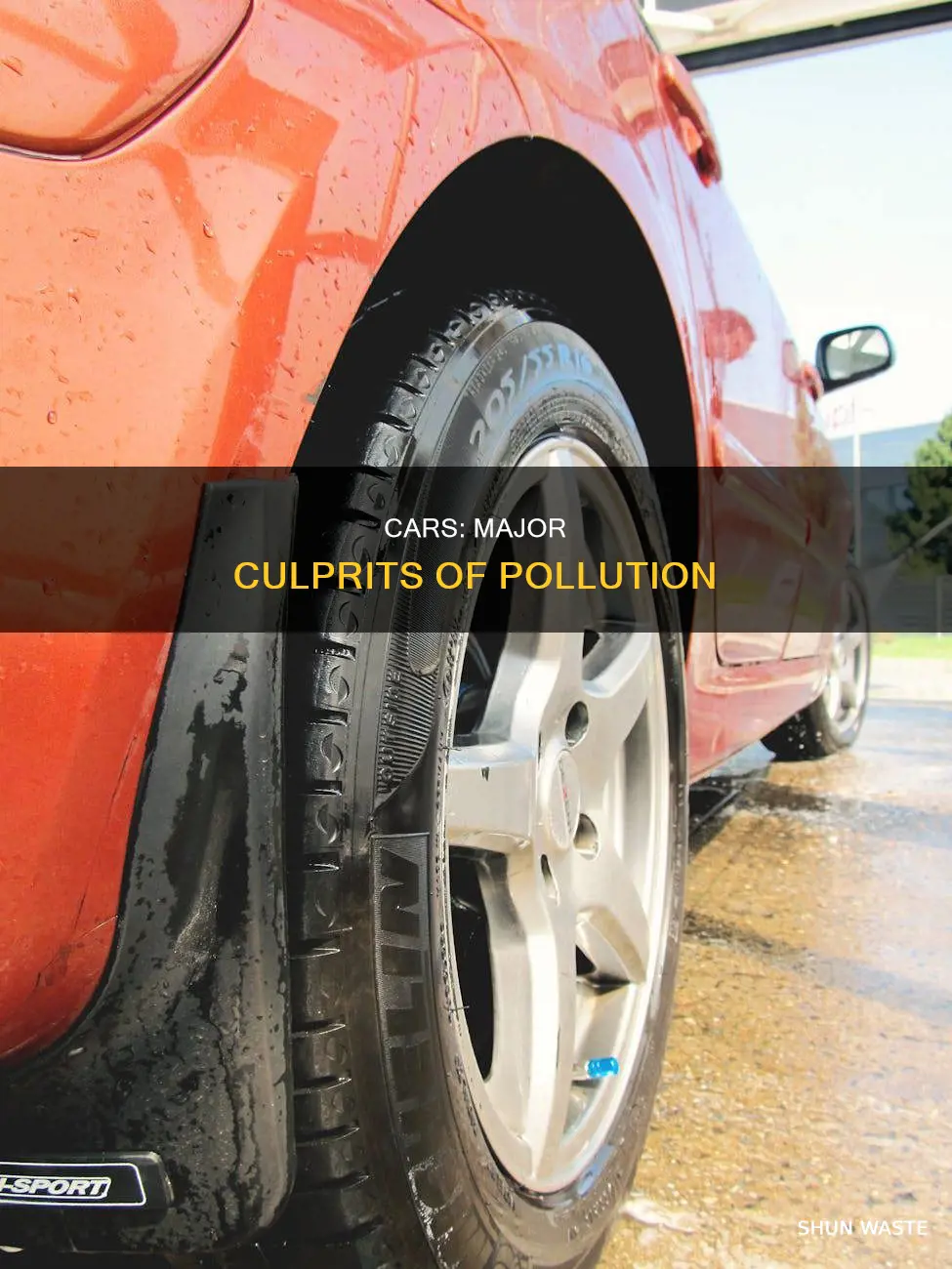 what of pollution comes from cars