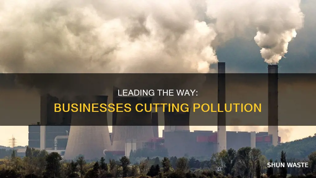 what organization that has taken steps to reduce their pollution