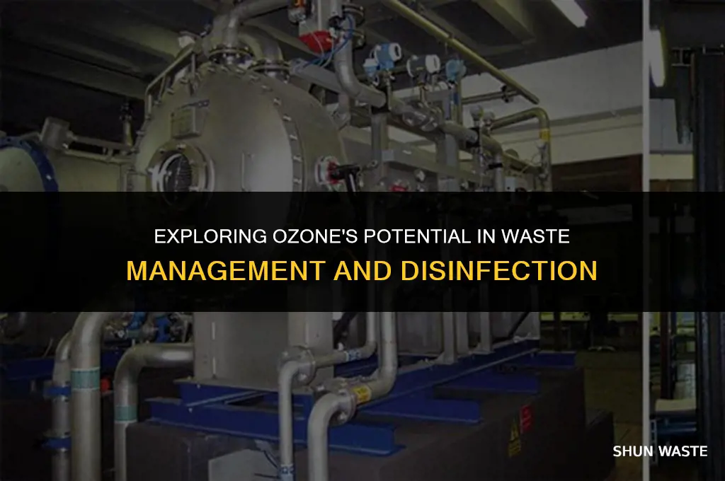 what ozone can be used for in wast