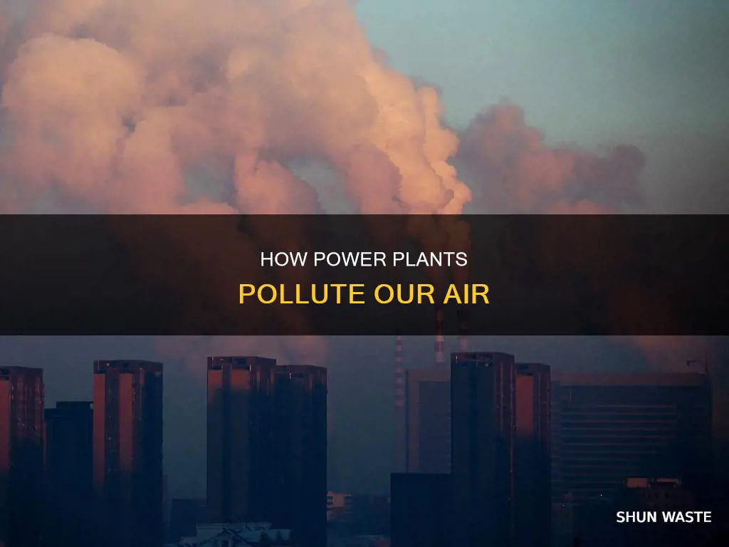 what percent of air pollution is caused by power plants