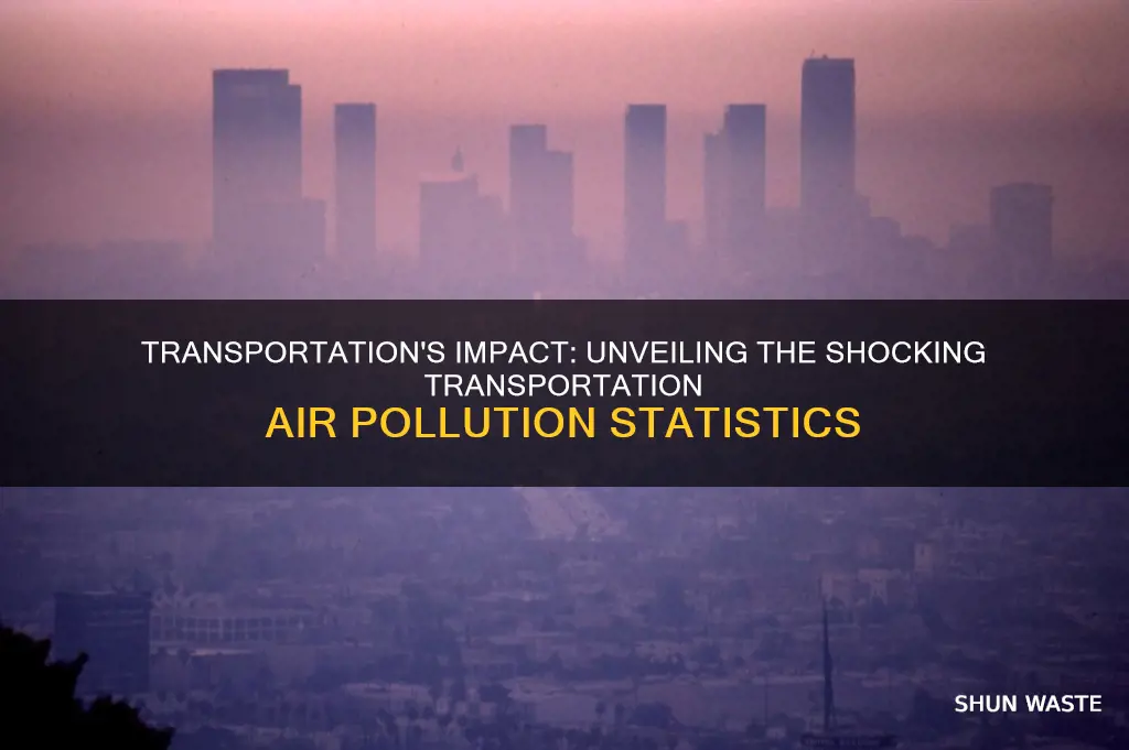 what percent of air pollution is caused by transportation