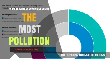 Pollution's Big Players: What Percentage of Companies Are Culprits?