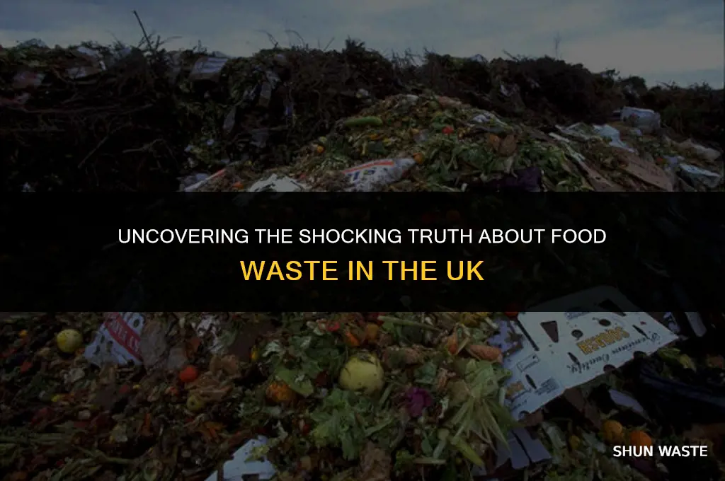 what percentage of food is wasted in the uk
