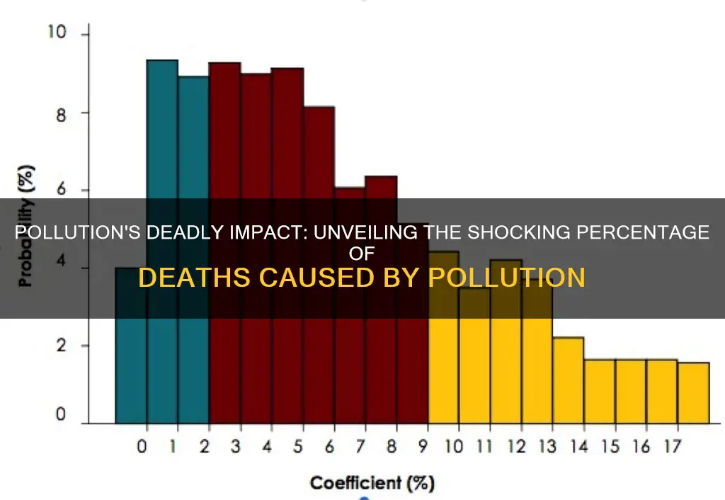 what percentage of t deaths are caused by pollution