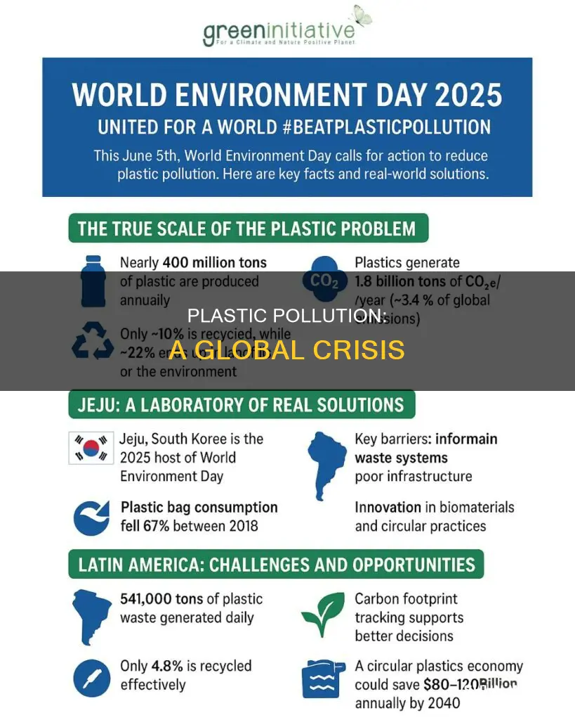 what percentage of the world is polluted by plastic