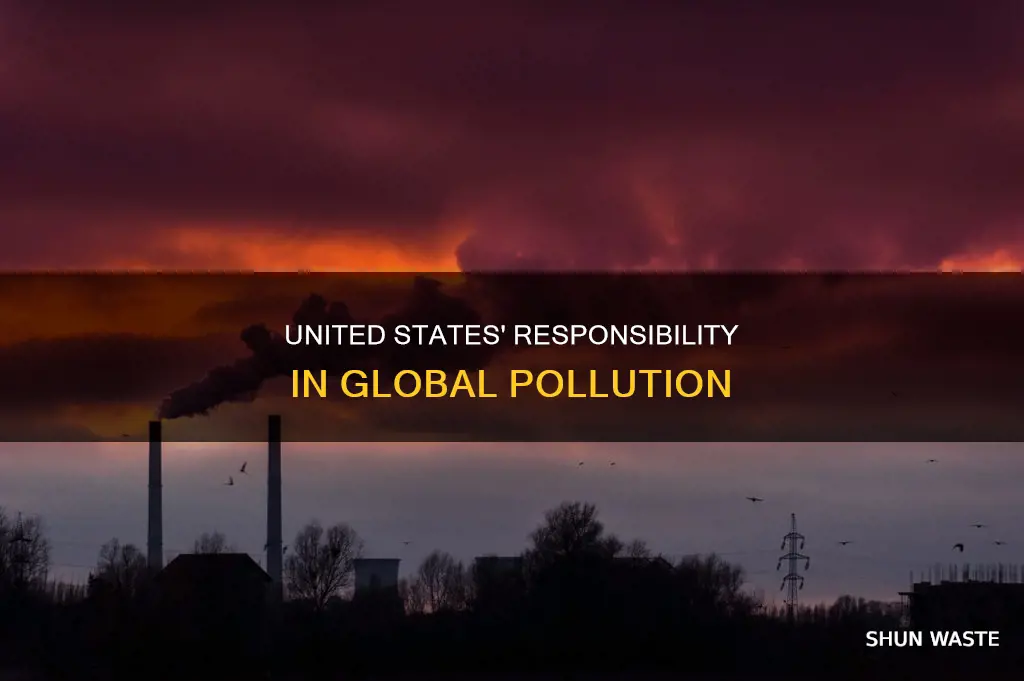 what percentage of worlld pollution united states