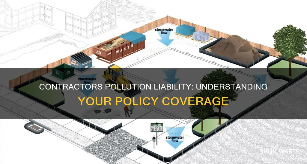what policy does contractors pollution liability fall under