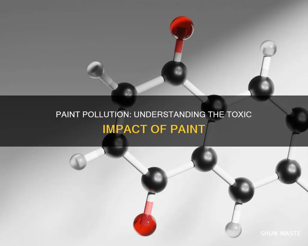 what pollutant does paint produce