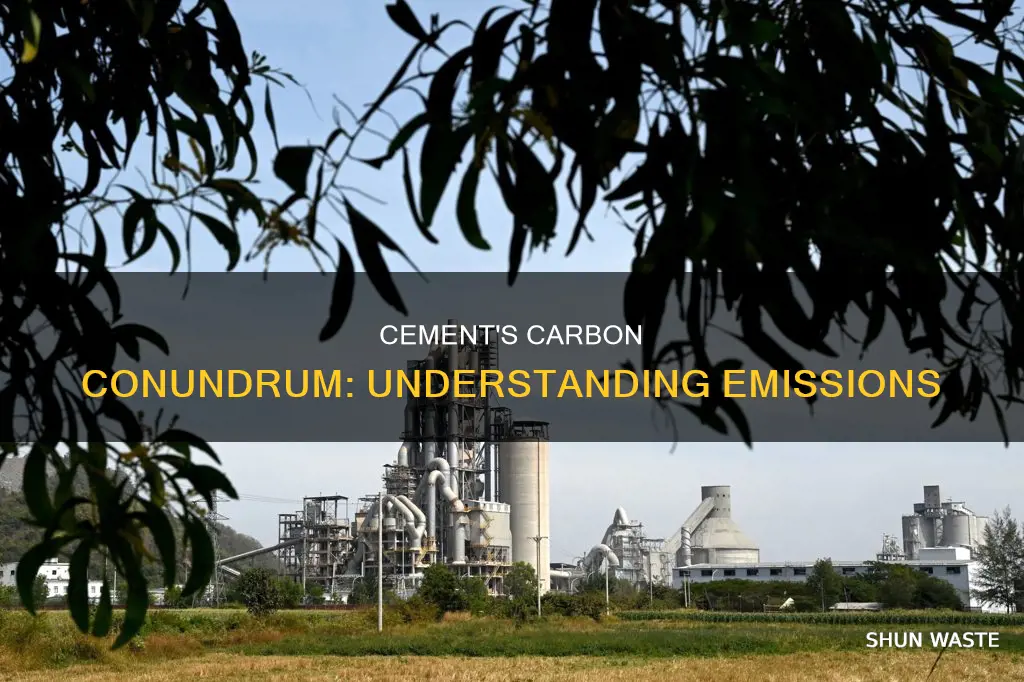 what pollutant is commonly released during the manufacture of cement