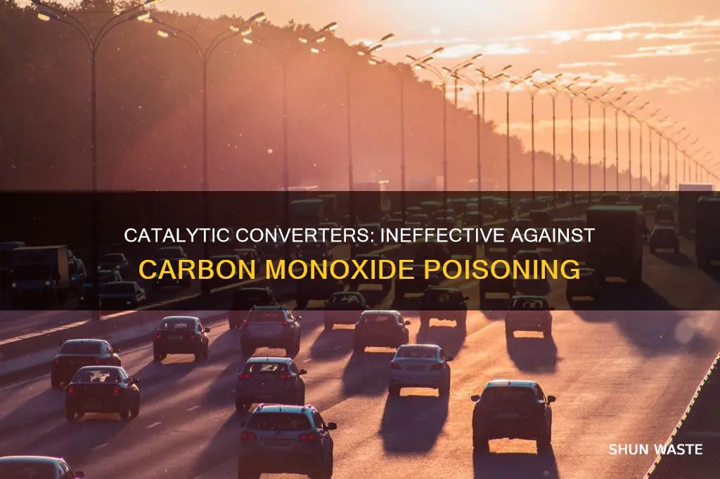 what pollutant is not processed by a catalytic converter
