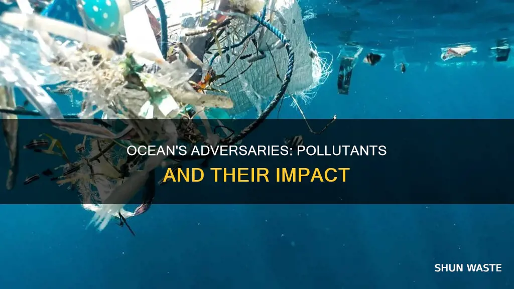 what pollutants affect the ocean