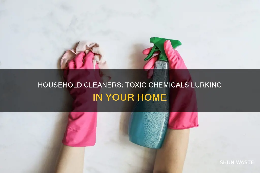 what pollutants are in indoor house cleaning prodcuts