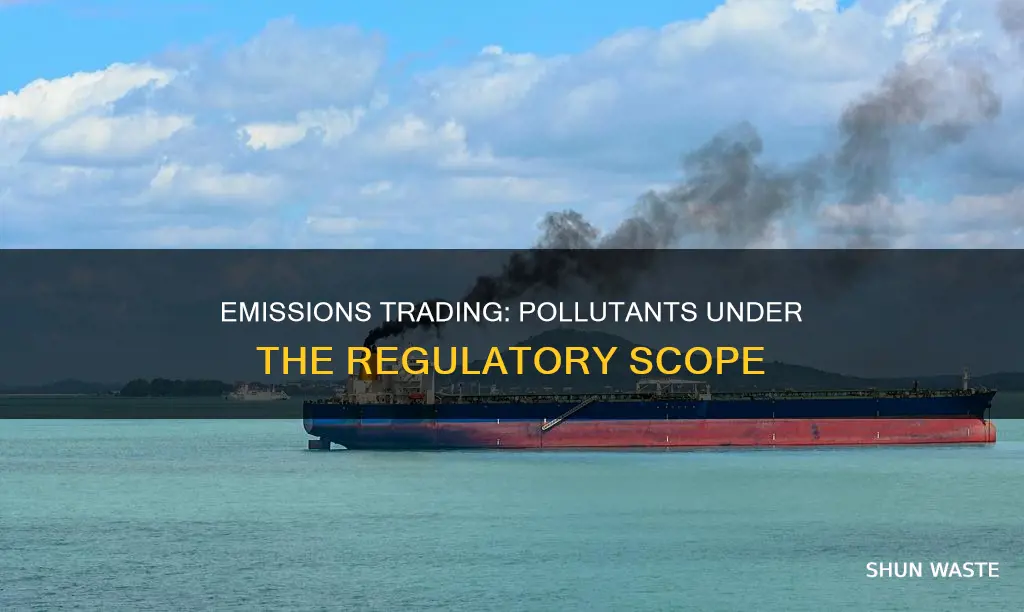 what pollutants are regulated by the emissions trading policy