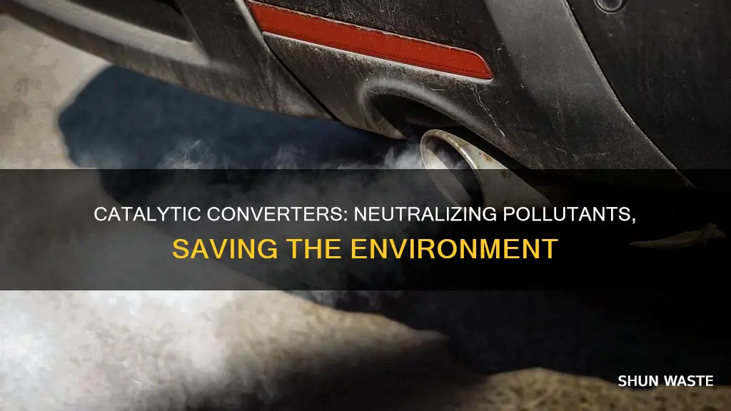 what pollutants do catalytic converters help neutralize