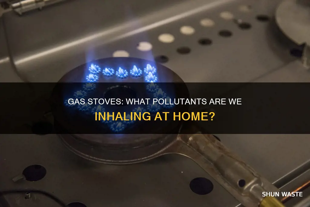 what pollutants do gas stoves emit
