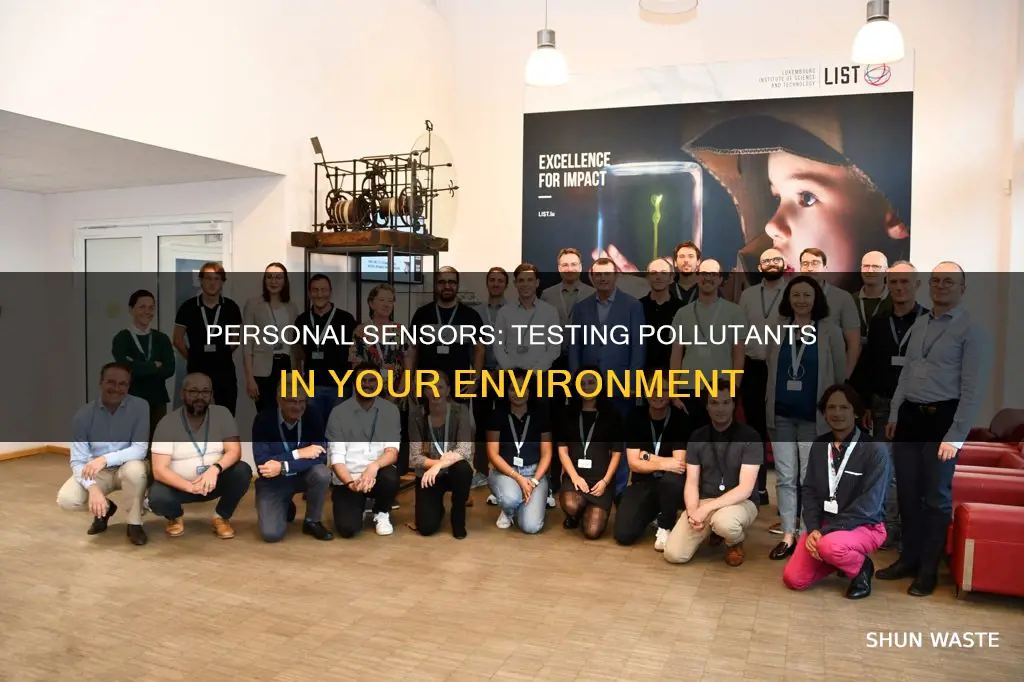 what pollutants do personal sensors test