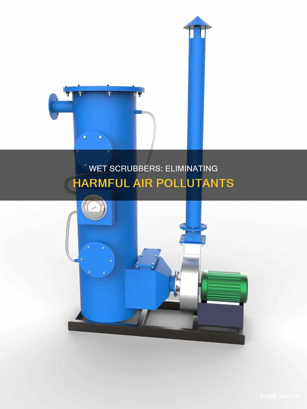 what pollutants do wet scrubbers remove