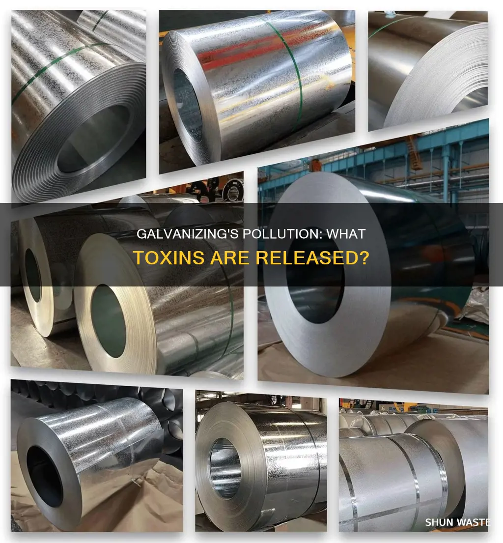 what pollutants does galvanizing make