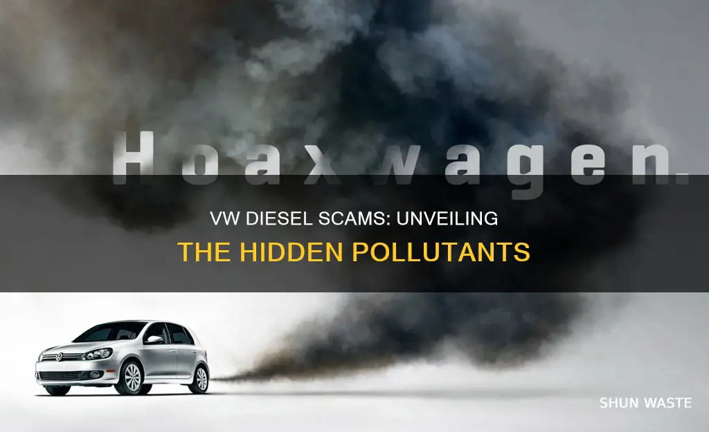 what pollutants does vw diesal scam cause