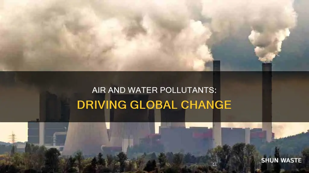 what pollutants drive global change