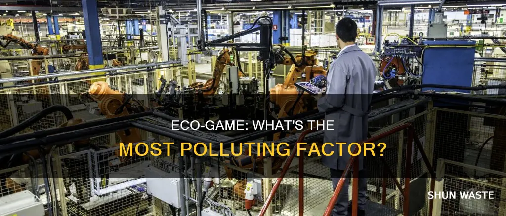 what pollutes the most in eco game