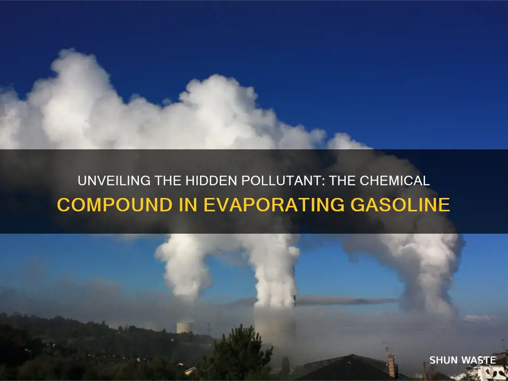 what polluting chemical compound is caused by evaporating gasoline