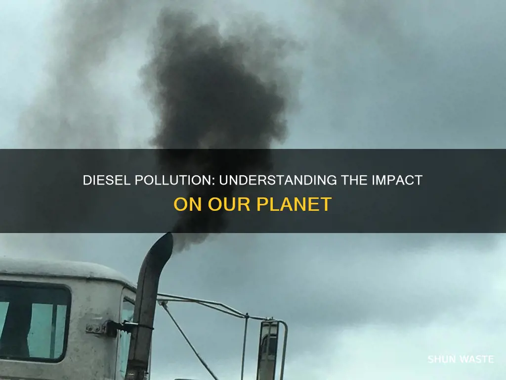 what pollution does diesel produce