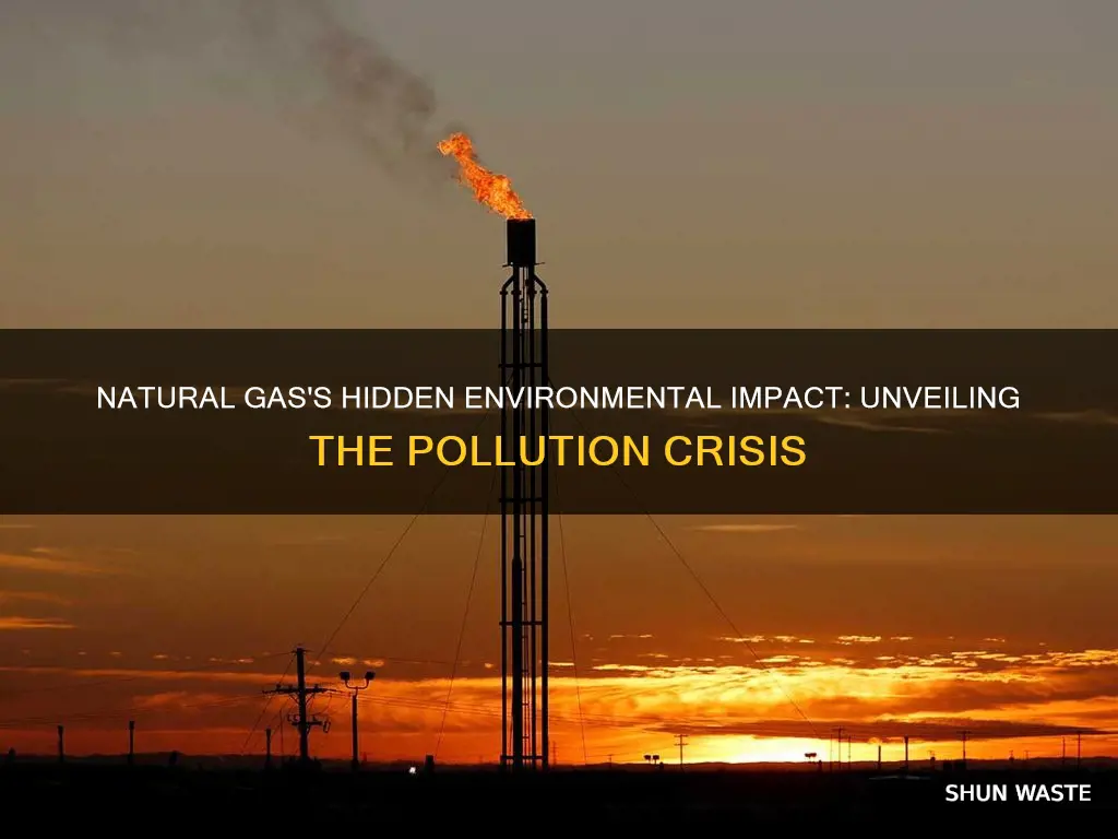 what pollution does natural gas cause