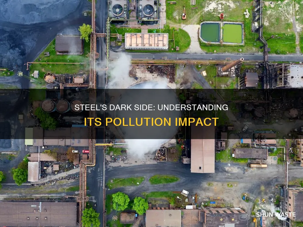 what pollution does steel produce