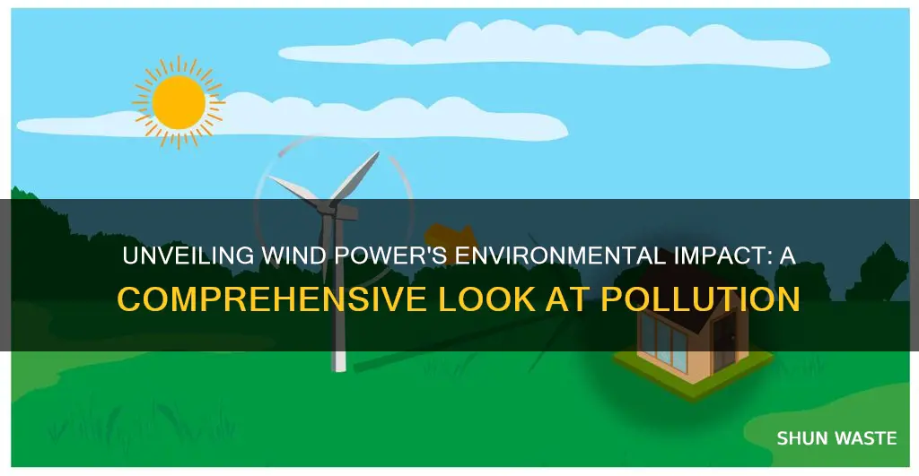 what pollution does wind power cause