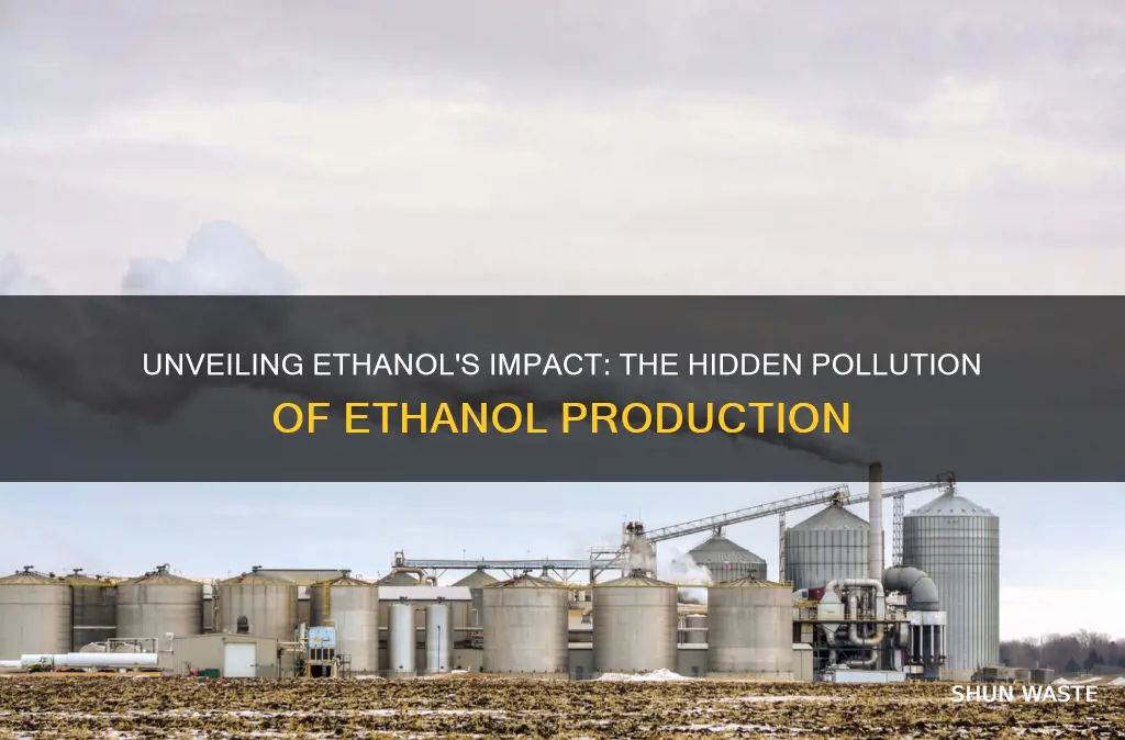 what pollution is caused by ethanol