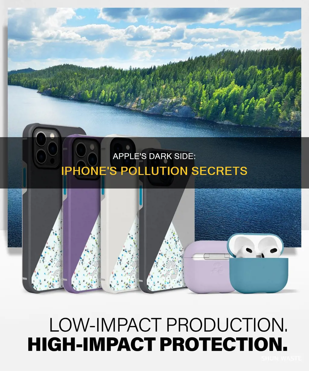 what pollution is released during an iphones life cycle