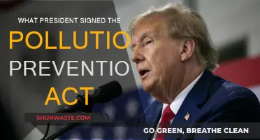 Who Signed the Pollution Prevention Act?