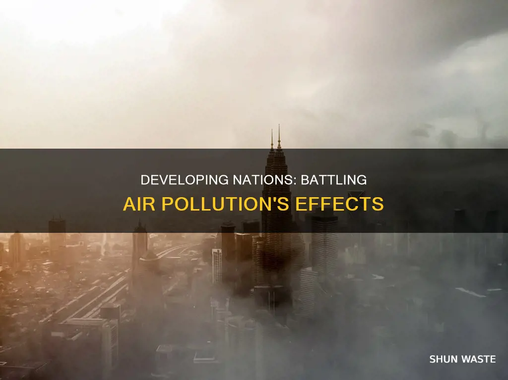 what problems are associated with air pollution in developing countries