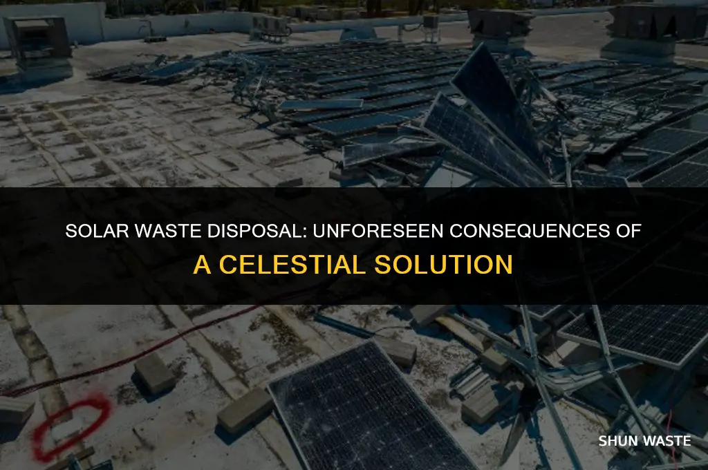 what problems can arise from sending waste to the sun