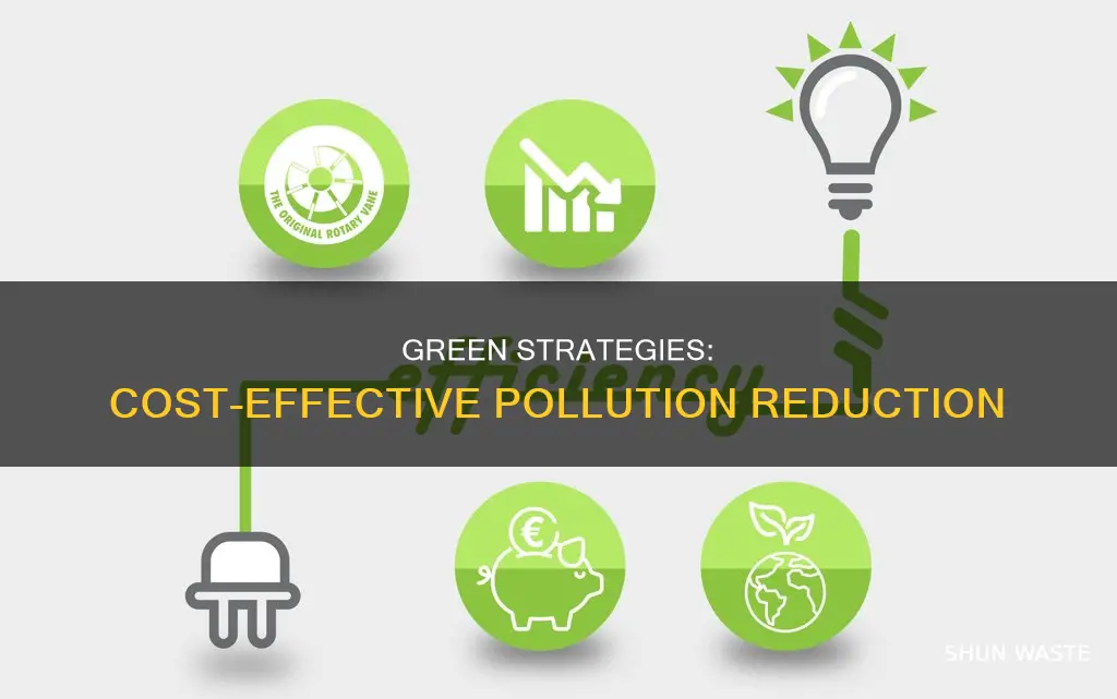 what process can reduce pollution but save money