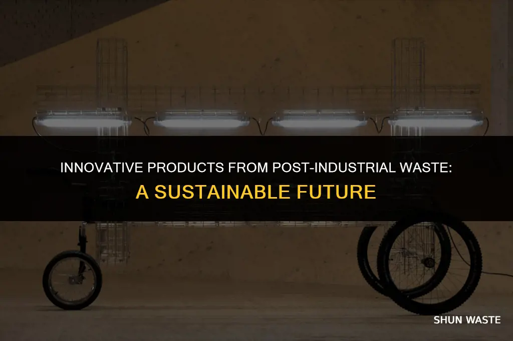 what products can be made from post industrial waste