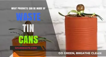 Creative Repurposing: Transforming Waste Tin Cans into Useful Products