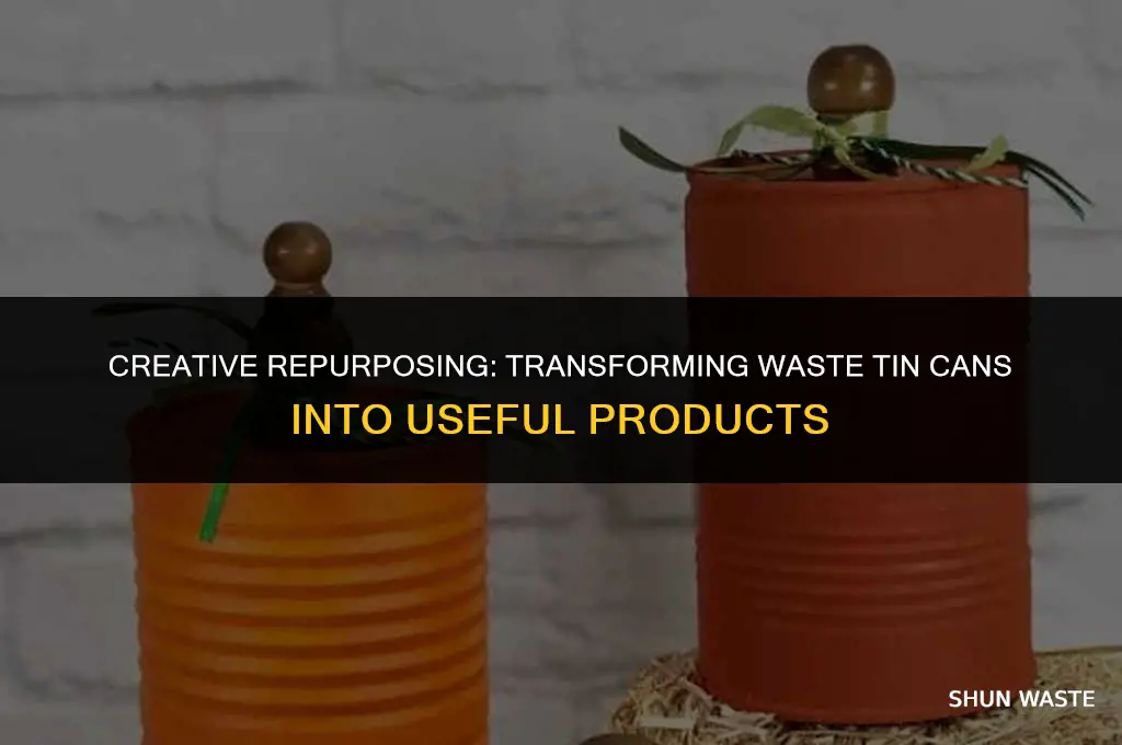 what products can be made of waste tin cans