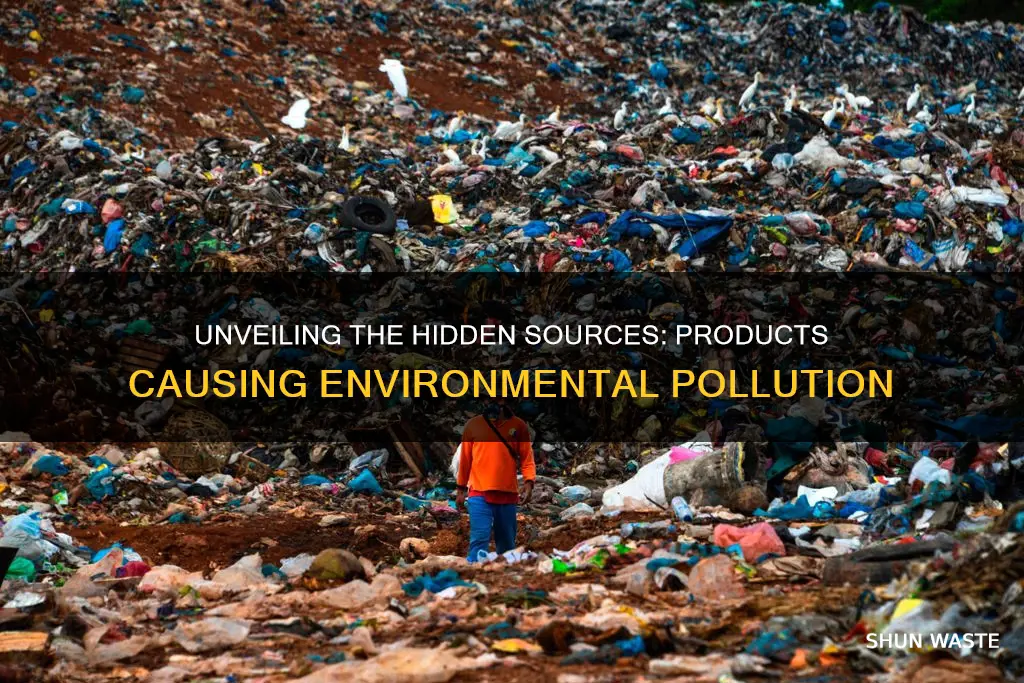 what products cause pollution