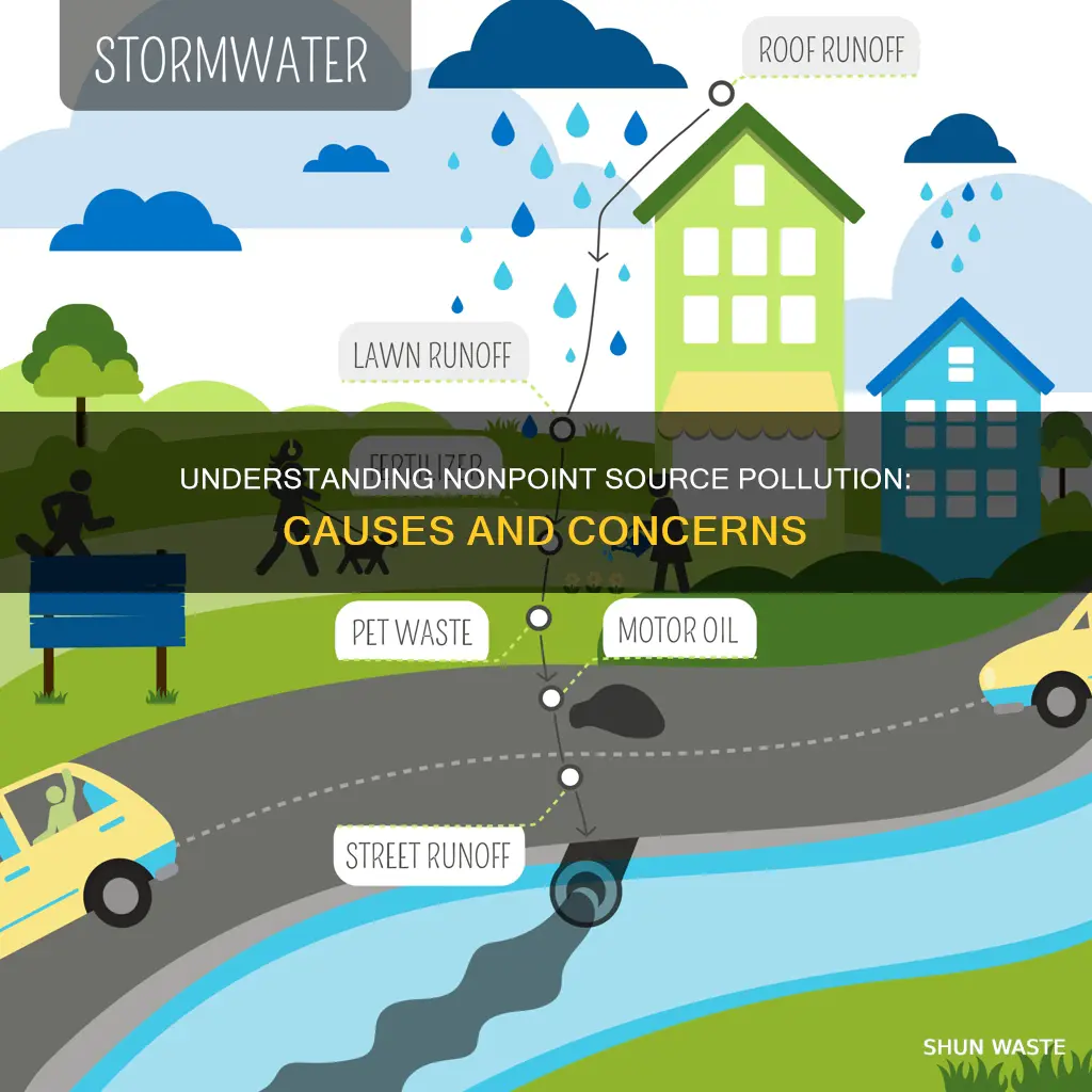 what prouces nonpoint source pollution