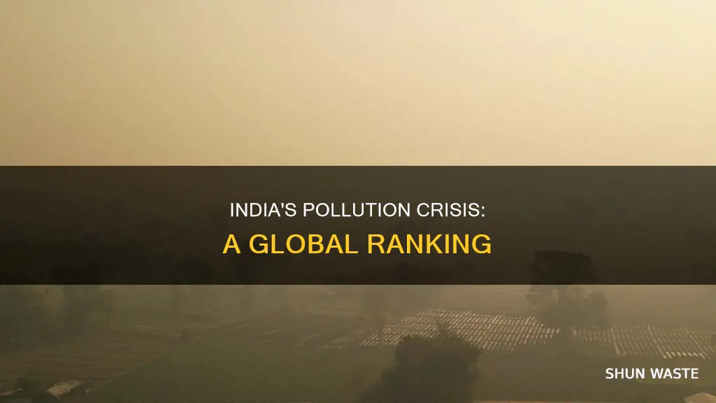what rank is india in pollution