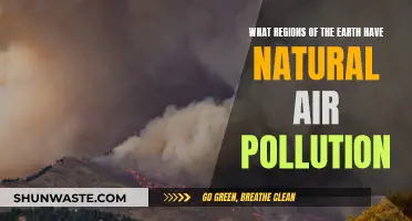 Natural Air Pollution: Regions Polluted by Nature