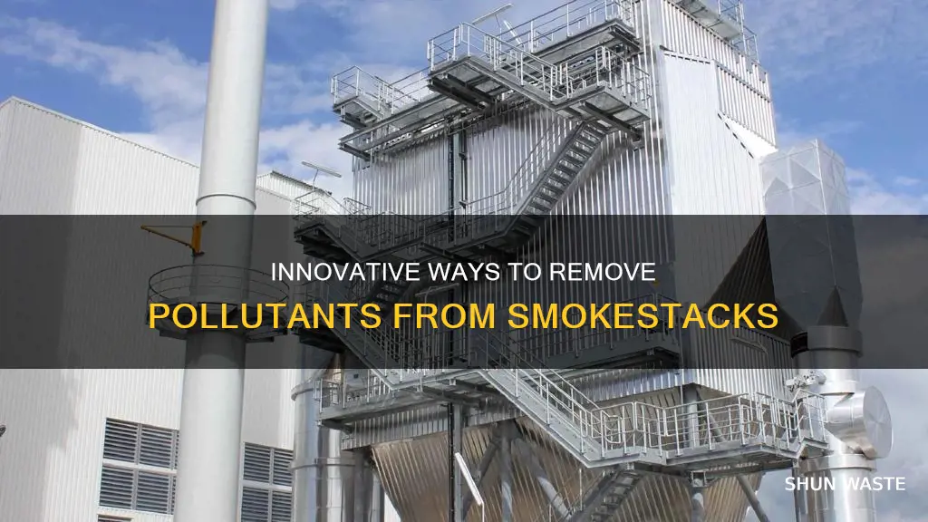 what removes pollutants from smokestacks