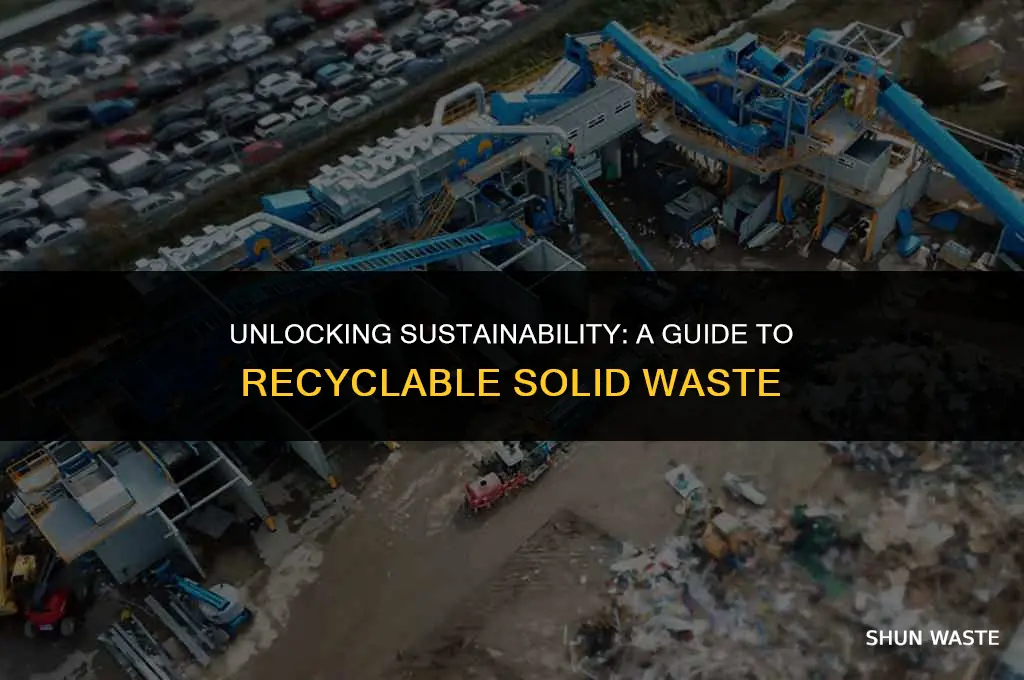 what solid waste can be recycled