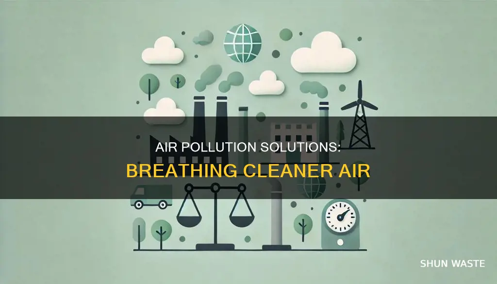 what solution to air pollution can you suggest