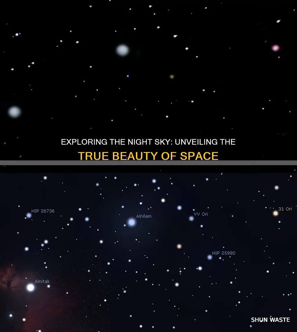 what space looks like without light pollution