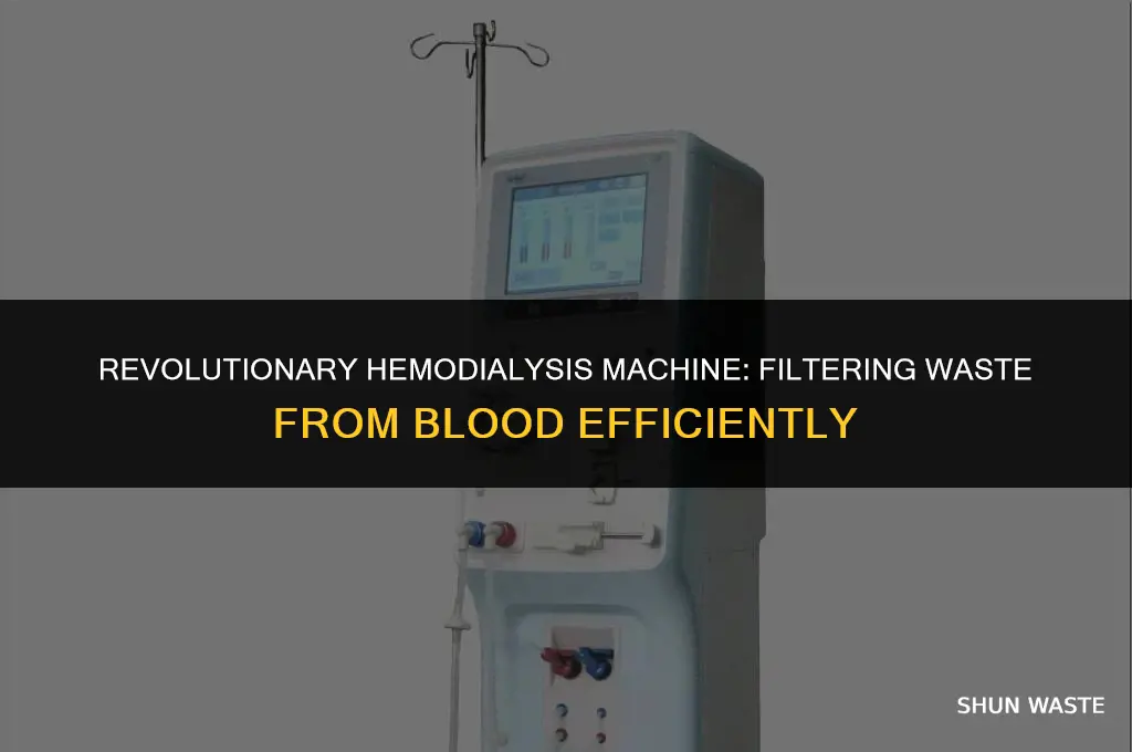 what special machne can filter wastes from the blood