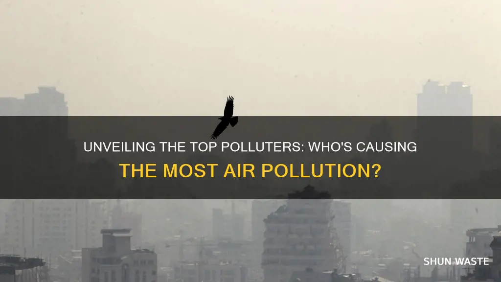 what species causes the most air pollution